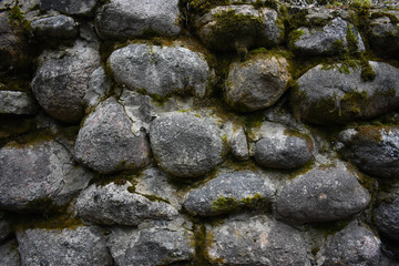 big beautiful stone wall background