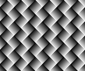 Abstract. black and white geometric line background pattern seamless design for mask face, pillow, clothing, fabric, gift wrap. Vector.