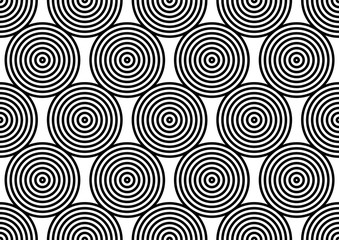 Abstract. black and white geometric line background pattern seamless design for mask face, pillow, clothing, fabric, gift wrap. Vector.