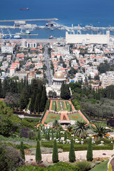 view of the city of Haifa