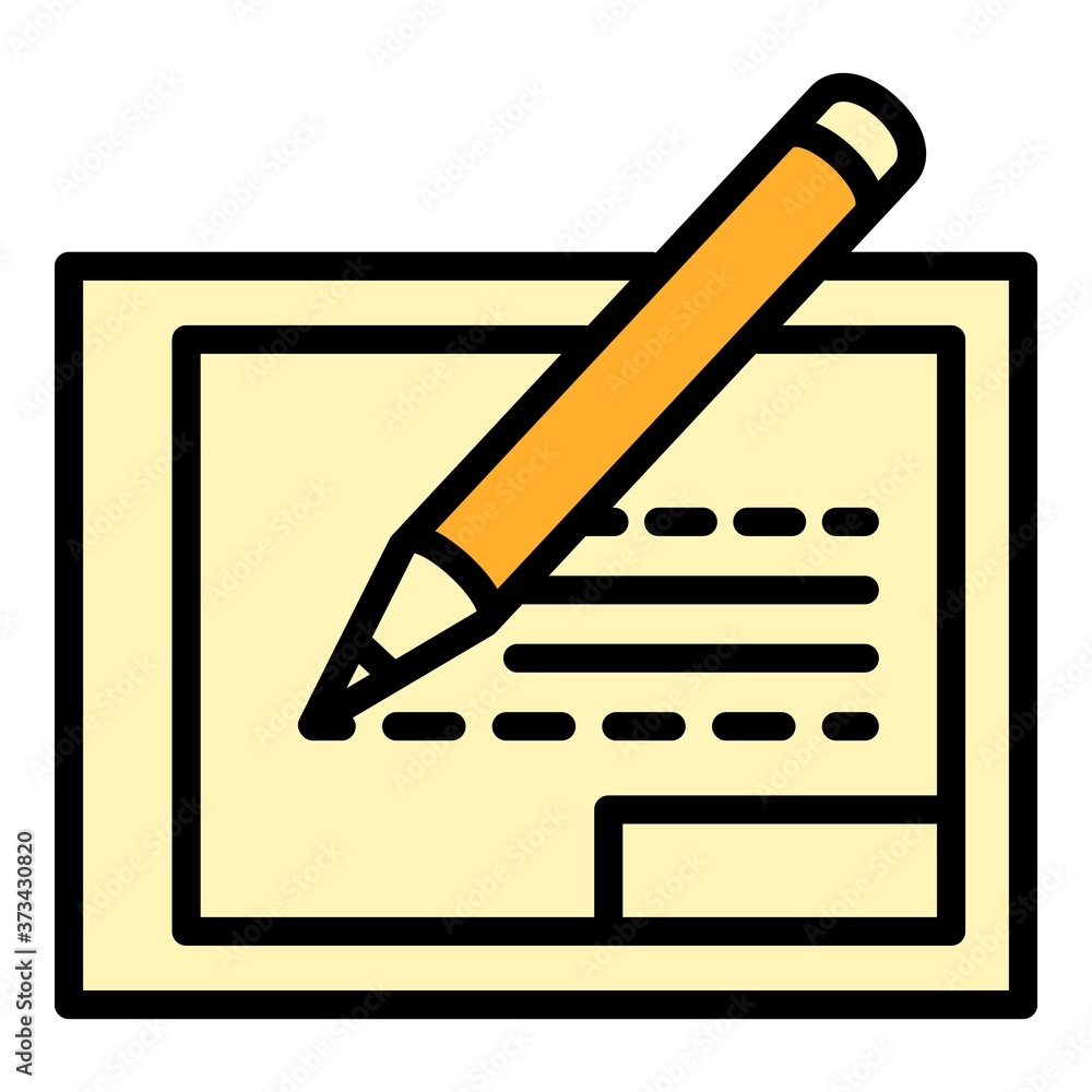 Poster modern writing architect icon. outline modern writing architect vector icon for web design isolated 