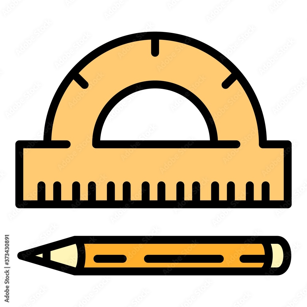 Poster modern architect instruments icon. outline modern architect instruments vector icon for web design i