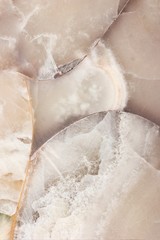 water flowing into the water