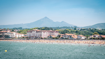 Plage d’Hendaye, France 