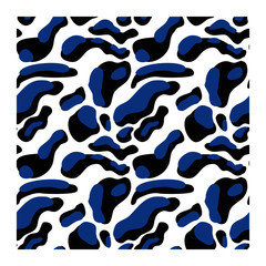 Abstract seamless pattern of camouflage skin. Repeating texture. Figure for textiles. Surface design. © Dzianis