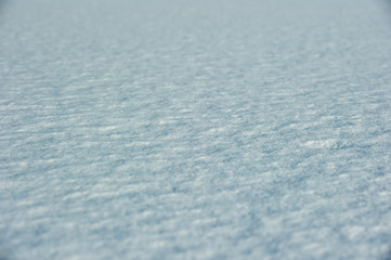 The beautiful landscape of  snow
