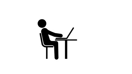 Work at home concept design. Freelance