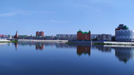 Fototapeta premium view of the kremlin in moscow russia
