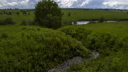 landscape in the mountains