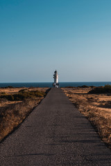 Formentera La Mola lighthouse mediterranean Sea