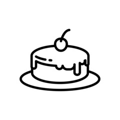 Cake icon design template