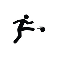 Soccer icon design template