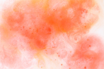 coral orange and red water colours background