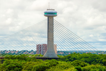 bridge over the river