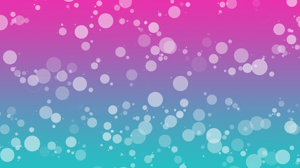 Gradient background bokeh pink and blue. Background for design and text. Blurred design for web site. Website pattern, banner header or sidebar graphic art image