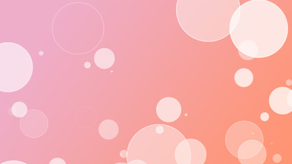 Gradient background bokeh pink and blue. Background for design and text. Blurred design for web site. Website pattern, banner header or sidebar graphic art image

