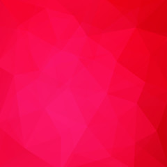 Background of red, pink geometric shapes. Mosaic pattern. Vector EPS 10. Vector illustration