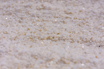 Texture of the sea salt for background. Natural pattern