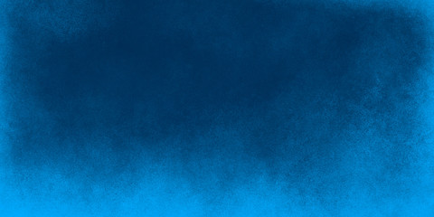 Naklejka na ściany i meble blue deep abstract grunge background with blue edges