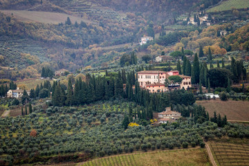 Typical Tuscan house