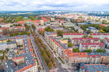 Obraz premium Szczecin Aleja Papieża Jana Pawła II, Złoty Szlak