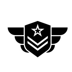 Military star emblem icon