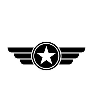 Military star emblem icon