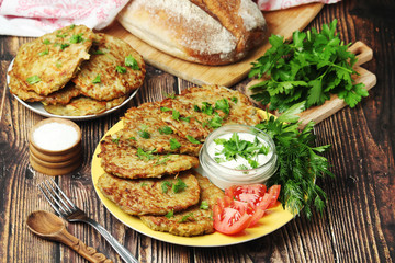 Draniki - a national dish of Belarus