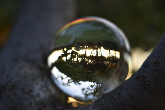 photographing through a Lensball