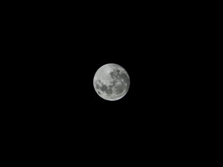 Full moon, centered