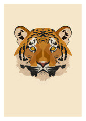 Tiger geometrisch