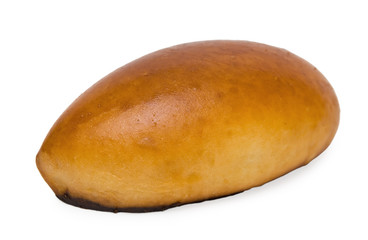 Patty on white background