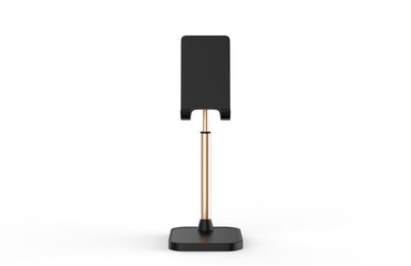 Cell Phone Stand,Angle Height Adjustable LISEN Cell Phone Stand For Desk,Thick Case Friendly Phone Holder Stand For Desk, Compatible with All Mobile Phones. 3d illustration