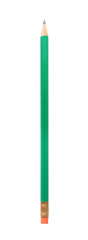 New pencil isolated on white. School stationery