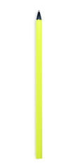 New pencil isolated on white. School stationery