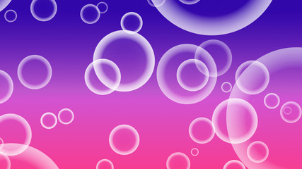 Gradient background bokeh blue and white. Background for design and text. Blurred design for web site. Website pattern, banner header or sidebar graphic art image