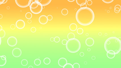 Gradient background bokeh yellow and green. Background for design and text. Blurred design for web site. Website pattern, banner header or sidebar graphic art image