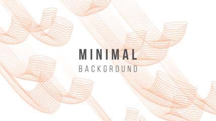 Abstract background illustration. Outline geometric ornament. Monochrome creative stylish texture. Eps10 vector.