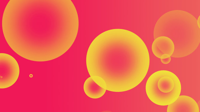 Gradient background bokeh pink and yellow. Background for design and text. Blurred design for web site. Website pattern, banner header or sidebar graphic art image