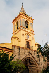 Fototapeta na wymiar Catholic church in Seville, Spain