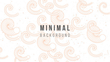 Abstract background illustration. Outline geometric ornament. Monochrome creative stylish texture. Eps10 vector.