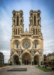 Fototapeta na wymiar Majestic cathedral in Roman Catholic style