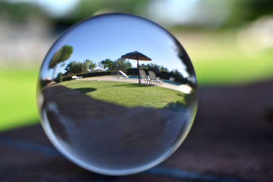 photographing through a Lensball
