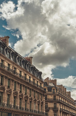 Obraz premium Beautiful parisian architecture, Paris, France