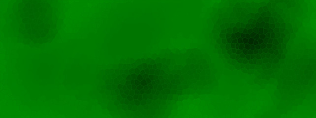 Abstract green geometric shape mosaic for elegant banner design