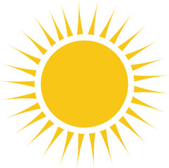 vector sun icon