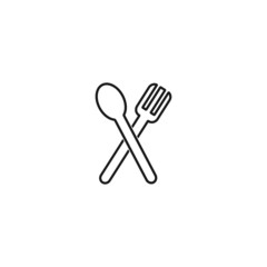 spoon and fork vector