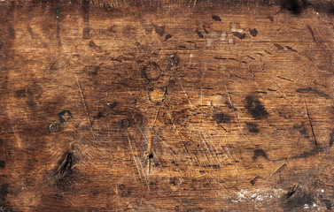 Old, rural grunge plaque.