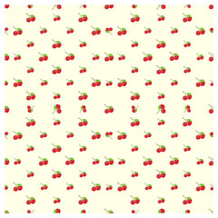Seamless Pattern with Cherry Suitable for Baby Clothes, Kids, Wrapping, Fabrics and much more.