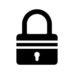 Security lock icon. Secure Lock Icon.